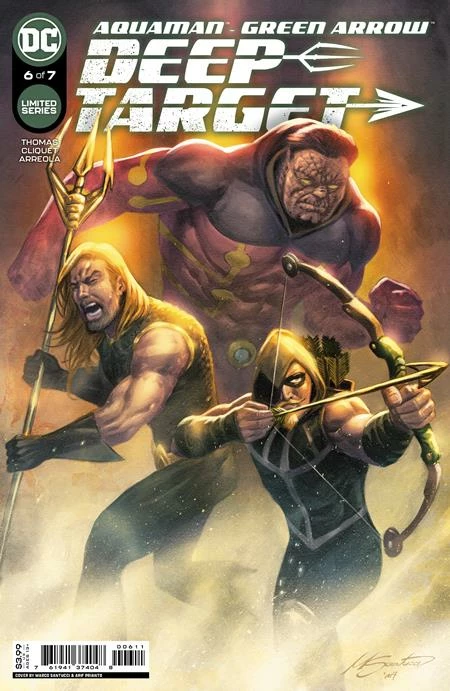 DC COMICS AQUAMAN GREEN ARROW DEEP TARGET #6 (OF 7) CVR A SANTUCCI 1 DC COMICS AQUAMAN GREEN ARROW DEEP TARGET #6 (OF 7) CVR A SANTUCCI