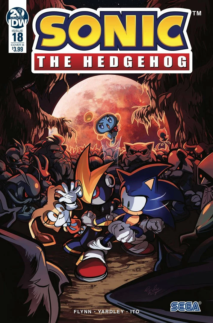 IDW PUBLISHING COMICS SONIC THE HEDGEHOG #18 CVR B SKELLY 1 IDW PUBLISHING COMICS SONIC THE HEDGEHOG #18 CVR B SKELLY