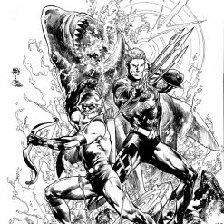 DC COMICS AQUAMAN GREEN ARROW DEEP TARGET #1 (OF 7) CVR C INC 1:25 IVAN REIS & JOE PRADO CARD STOCK VAR