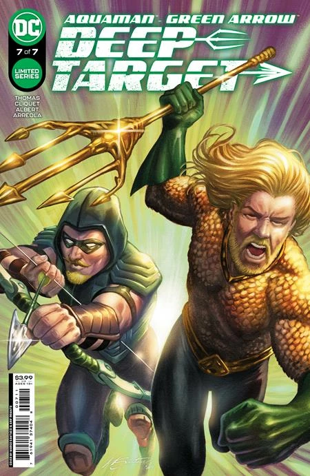 DC COMICS AQUAMAN GREEN ARROW DEEP TARGET #7 (OF 7) CVR A SANTUCCI 1 DC COMICS AQUAMAN GREEN ARROW DEEP TARGET #7 (OF 7) CVR A SANTUCCI