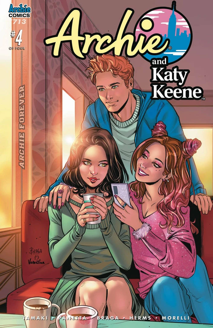 ARCHIE COMIC PUBLICATIONS COMICS ARCHIE #713 (ARCHIE & KATY KEENE PT 4) CVR A BRAGA 1 ARCHIE COMIC PUBLICATIONS COMICS ARCHIE #713 (ARCHIE & KATY KEENE PT 4) CVR A BRAGA