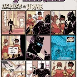 MARVEL COMICS AVENGERS #36 GURIHIRU HEROES AT HOME VAR