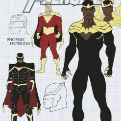 MARVEL COMICS AVENGERS #41 GARRON DESIGN VAR