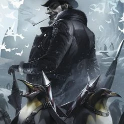 DC COMICS BATMAN #91 CARD STOCK FRANCESCO MATTINA VAR ED