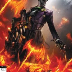 DC COMICS BATMAN #95 CARD STOCK F MATTINA VAR ED JOKER WAR