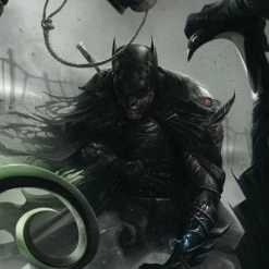 DC COMICS BATMAN #97 CARD STOCK F MATTINA VAR ED JOKER WAR