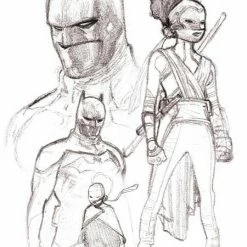 DC COMICS BATMAN BLACK AND WHITE #3 (OF 6) 2ND PRINT