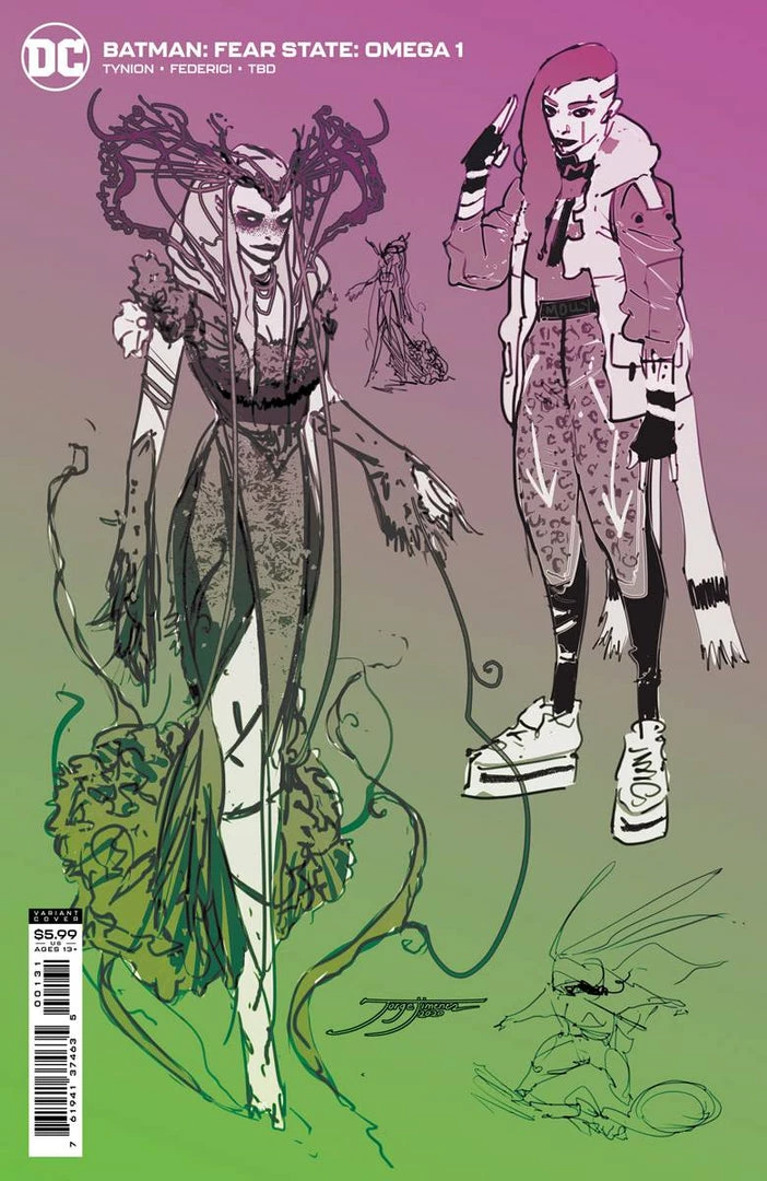 MARVEL PRH COMICS BATMAN FEAR STATE OMEGA #1 (ONE SHOT) CVR C JIMENEZ VAR 1 MARVEL PRH COMICS BATMAN FEAR STATE OMEGA #1 (ONE SHOT) CVR C JIMENEZ VAR