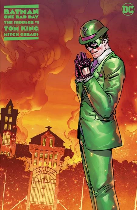 DC COMICS BATMAN ONE BAD DAY THE RIDDLER #1 (ONE SHOT) CVR F GIUSEPPE CAMUNCOLI PREMIUM VAR (8/17/22) 1 DC COMICS BATMAN ONE BAD DAY THE RIDDLER #1 (ONE SHOT) CVR F GIUSEPPE CAMUNCOLI PREMIUM VAR (8/17/22)