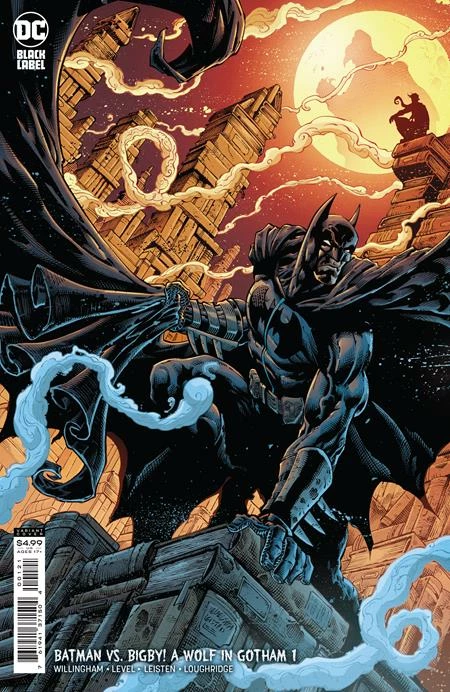 DC COMICS BATMAN VS BIGBY A WOLF IN GOTHAM #1 (OF 6) CVR B BRIAN LEVEL & JAY LEISTEN CARD STOCK VAR (MR) 1 DC COMICS BATMAN VS BIGBY A WOLF IN GOTHAM #1 (OF 6) CVR B BRIAN LEVEL & JAY LEISTEN CARD STOCK VAR (MR)