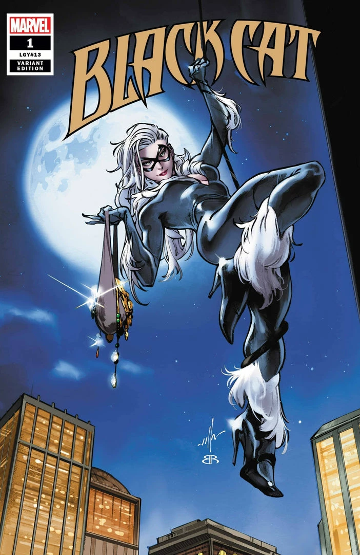 MARVEL COMICS BLACK CAT #1 VILLA VAR KIB 1 MARVEL COMICS BLACK CAT #1 VILLA VAR KIB