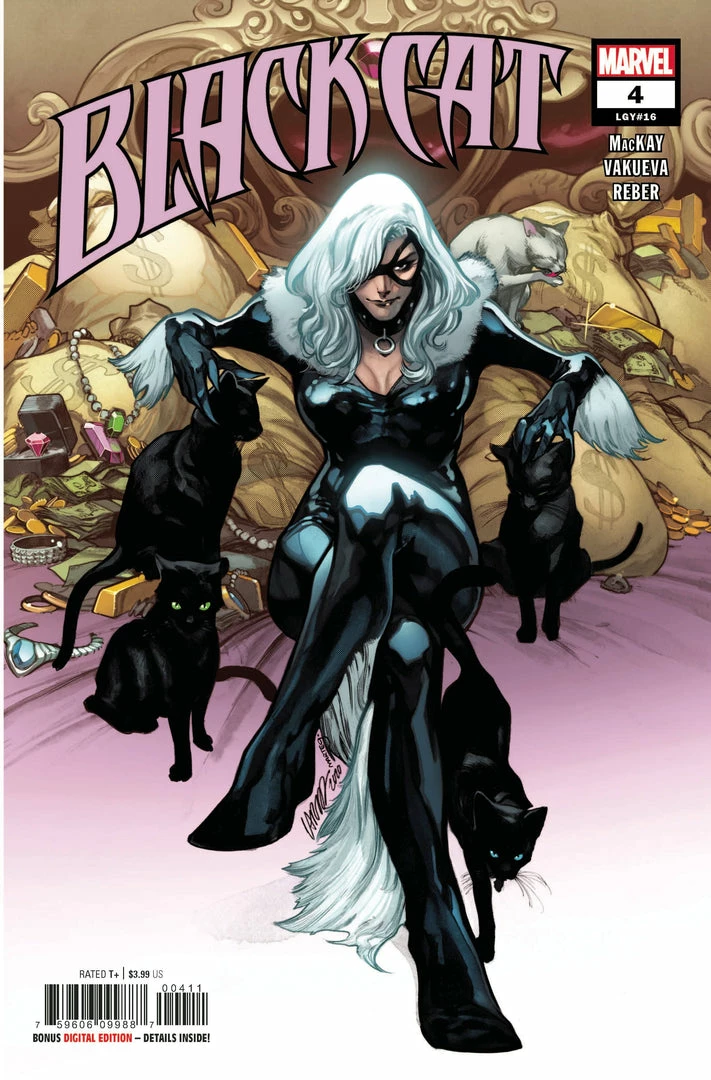 MARVEL COMICS BLACK CAT #4 KIB 1 MARVEL COMICS BLACK CAT #4 KIB