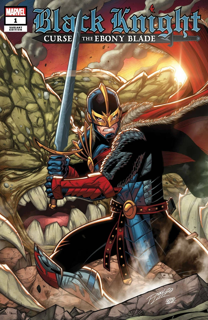 MARVEL COMICS BLACK KNIGHT CURSE EBONY BLADE #1 (OF 5) RON LIM VAR 1 MARVEL COMICS BLACK KNIGHT CURSE EBONY BLADE #1 (OF 5) RON LIM VAR