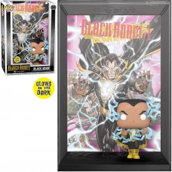 JUST ARRIVED! Funko Pop! Comic Cover - DC - Black Adam (Glow In The Dark) (PREORDER ITEM SEPT 2022)