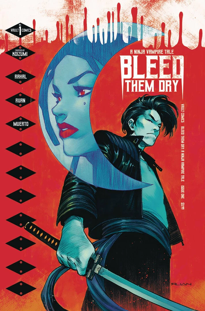 VAULT COMICS BLEED THEM DRY #1 CVR A RUAN 1 VAULT COMICS BLEED THEM DRY #1 CVR A RUAN