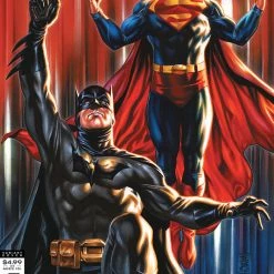 DC COMICS BATMAN SUPERMAN #13 CARD STOCK MARK BROOKS VAR ED