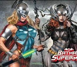 DC COMICS BATMAN SUPERMAN #1 HORN HORIZONTAL VARIANT