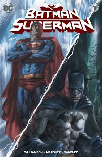 DC COMICS BATMAN SUPERMAN #1 PARRILLO VARIANT 1 DC COMICS BATMAN SUPERMAN #1 PARRILLO VARIANT