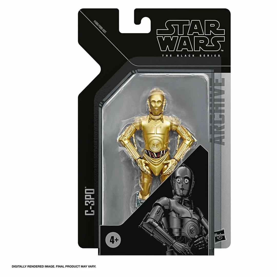 HASBRO STAR WARS - BLACK SERIES ARCHIVE WAVE - C3P0 FIGURES 1 HASBRO STAR WARS - BLACK SERIES ARCHIVE WAVE - C3P0 FIGURES