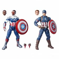 HASBRO JUST ARRIVED! MARVEL LEGENDS - AVENGERS - CAPTAIN AMERICA SAM & STEVE 2 PACK