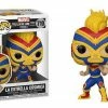 Funko Pop! Marvel Luchadores - Captain Marvel