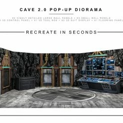Collector Cave EXTREME SETS CAVE 2 POP UP 1/12 SCALE DIORAMA FIGURES