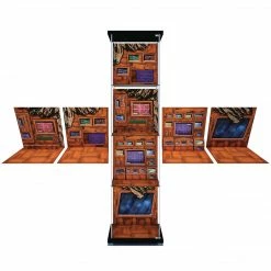 Collector Cave EXTREME SETS - CONTROL CENTER DISPLAY PACK POP UP 1/12 SCALE DIORAMA