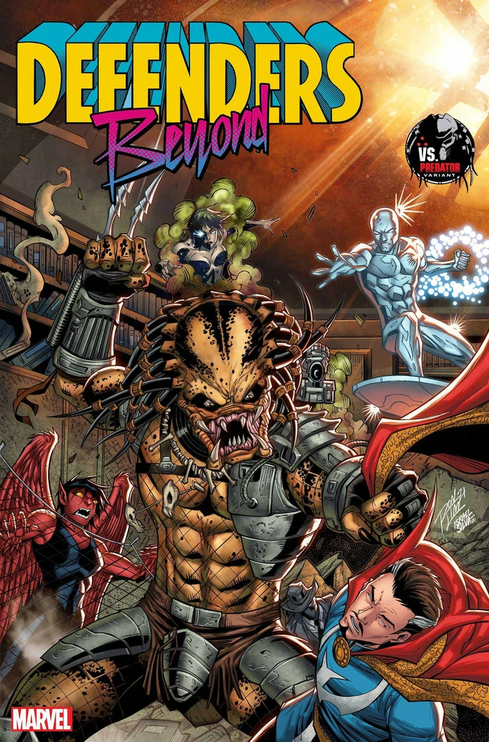 MARVEL PRH DEFENDERS BEYOND #2 (OF 5) RON LIM PREDATOR VAR (8/24/22) COMICS 1 MARVEL PRH DEFENDERS BEYOND #2 (OF 5) RON LIM PREDATOR VAR (8/24/22) COMICS