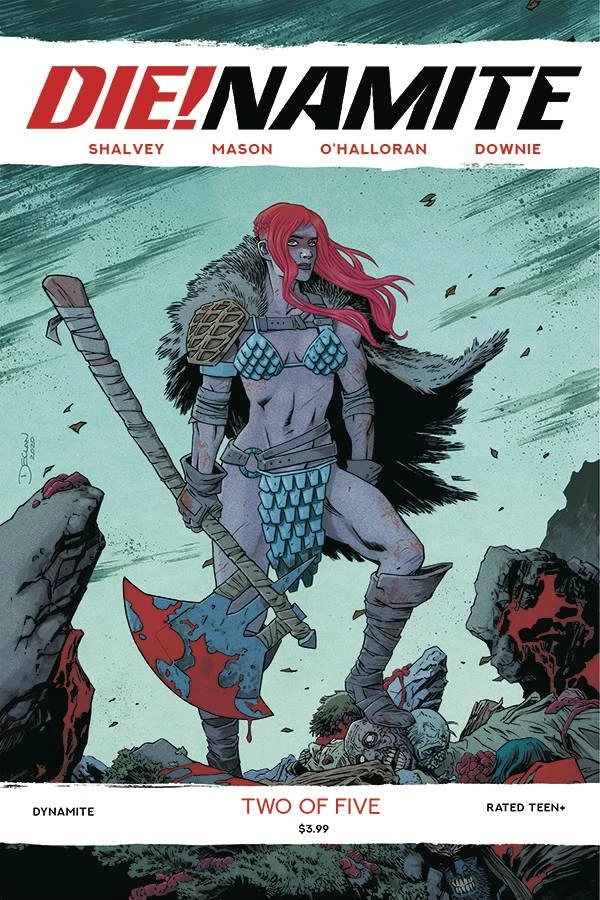 DYNAMITE COMICS DIE!NAMITE #2 CVR D SHALVEY 1 DYNAMITE COMICS DIE!NAMITE #2 CVR D SHALVEY