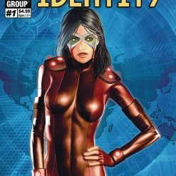 Collector Cave DUEL IDENTITY #1 HOLOGRAPHIC GOLD FOIL CVR