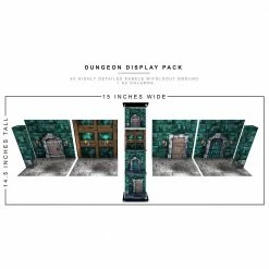 Collector Cave FIGURES EXTREME SETS - DUNGEON DISPLAY PACK POP UP 1/12 SCALE DIORAMA