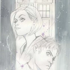 TITAN COMICS DOCTOR WHO COMICS #2 FOC PEACH MOMOKO SKETCH CVR