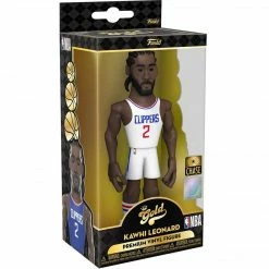 JUST ARRIVED! Funko Vinyl Gold - NBA Clippers - Chase Kawhi Leonard 5"