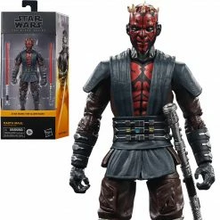 HASBRO TOY GROUP FIGURES Star Wars - The Black Series Wave 9 - Darth Maul (Mandalore) (Preorder Item Feb/March 2023)