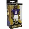 Funko Vinyl Gold - NFL Ravens - Lamar Jackson (Home Uniform) 5" JUST ARRIVED!