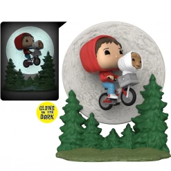 Funko Pop! E.T. 40th Anniversary - Elliot & E.T. Flying Moment [Glow In The Dark] (PREORDER ITEMS AUGUST 2022)
