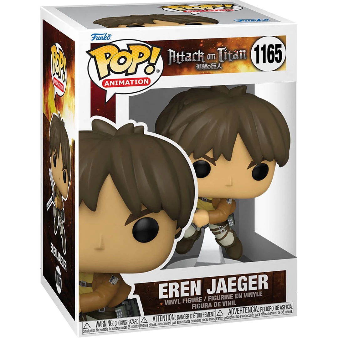 Funko Pop! Attack On Titan - Eren Jaeger (PREORDER ITEM OCTOBER 2022) 1 Funko Pop! Attack On Titan - Eren Jaeger (PREORDER ITEM OCTOBER 2022)