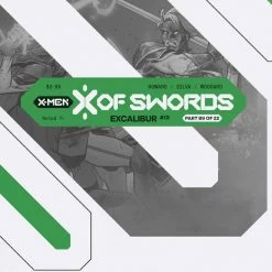 MARVEL COMICS EXCALIBUR #13 2ND PTG VAR XOS