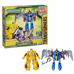HASBRO FIGURES Transformers Bumblebee: Cyberverse Adventures - Dinobots Unite Dino Combiners Bumbleswoop Set