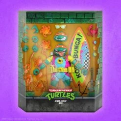 SUPER 7 FIGURES TMNT ULTIMATES WAVE 6 - SEWER SURFER MIKE 7" ACTION FIGURE (JULY 2022)