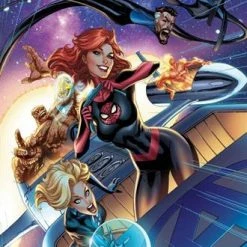 MARVEL COMICS FANTASTIC FOUR #15 NYCC 2019 JSC MARY JANE VIRGIN VARIANT