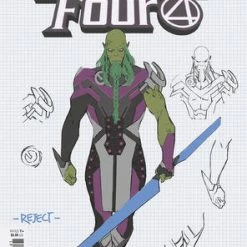 MARVEL PRH COMICS FANTASTIC FOUR #41 SILVA CONCEPT ART VAR