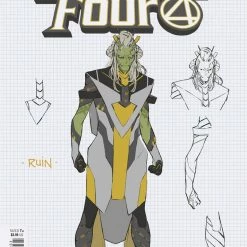 MARVEL PRH COMICS FANTASTIC FOUR #42 SILVA CONCEPT ART VAR