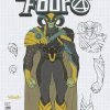MARVEL PRH FANTASTIC FOUR #43 SILVA CONCEPT ART VAR COMICS