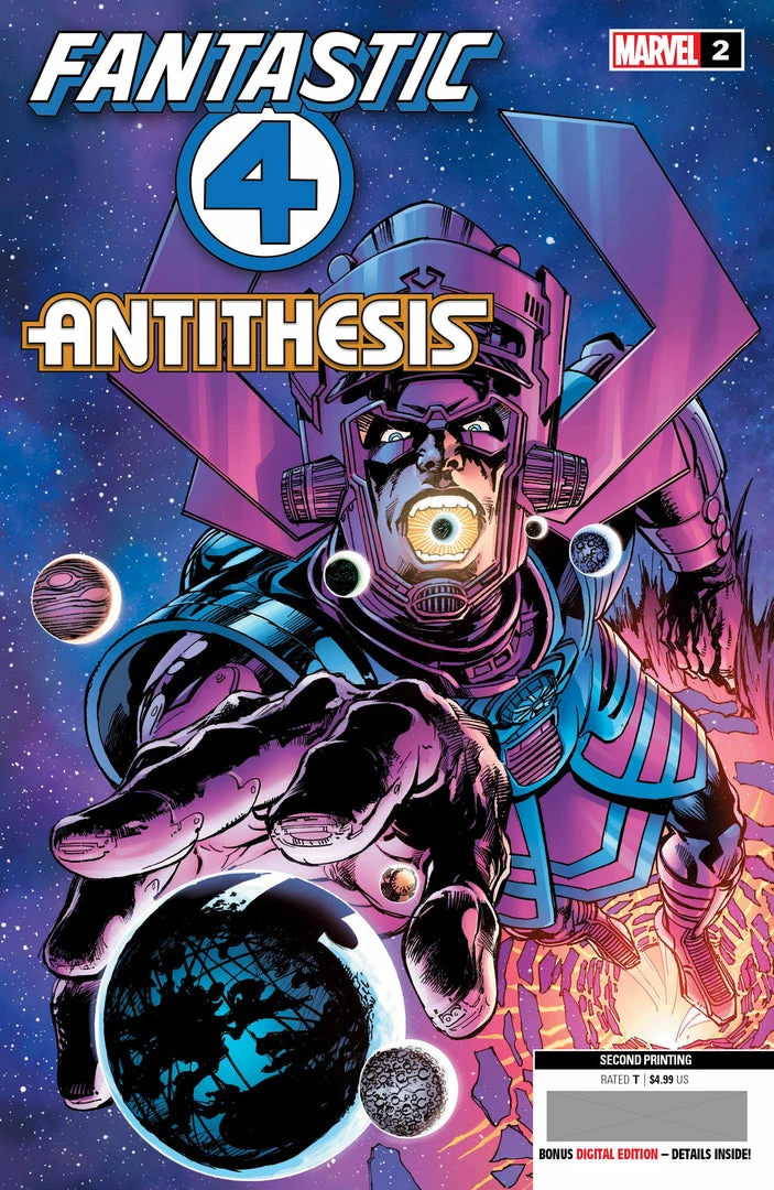 MARVEL COMICS FANTASTIC FOUR ANTITHESIS #2 (OF 4) 2ND PTG NEAL ADAMS VAR 1 MARVEL COMICS FANTASTIC FOUR ANTITHESIS #2 (OF 4) 2ND PTG NEAL ADAMS VAR