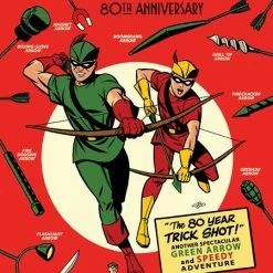 DC COMICS GREEN ARROW 80TH ANNIVERSARY 100-PAGE SUPER SPECTACULAR #1 CVR B MICHAEL CHO 1940S VAR