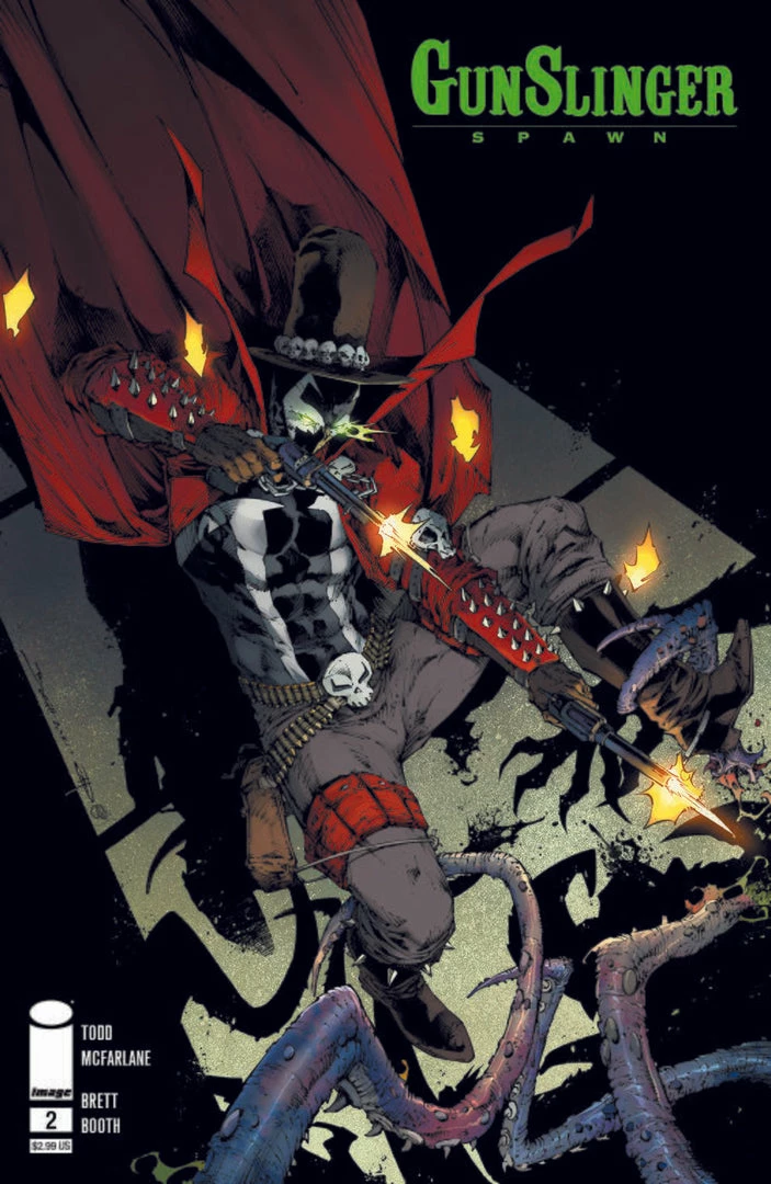 IMAGE COMICS GUNSLINGER SPAWN #2 CVR B BOOTH 1 IMAGE COMICS GUNSLINGER SPAWN #2 CVR B BOOTH
