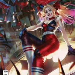 DC COMICS HARLEY QUINN #16 CVR B DERRICK CHEW CARD STOCK VAR
