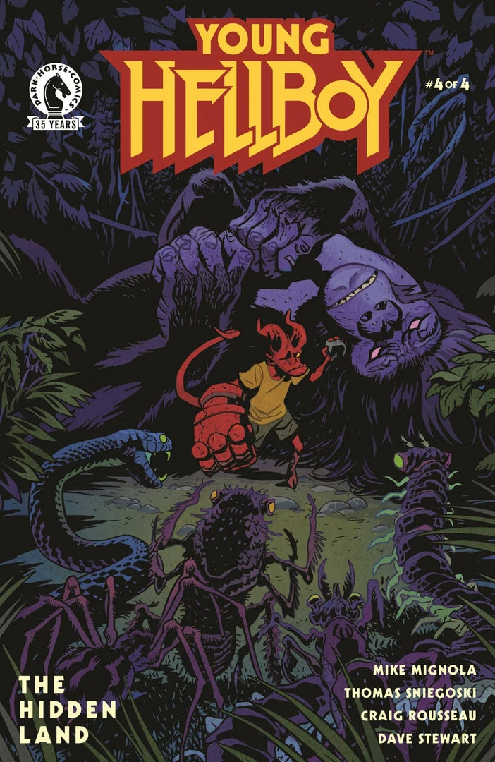 DARK HORSE COMICS YOUNG HELLBOY THE HIDDEN LAND #4 (OF 4) CVR A SMITH 1 DARK HORSE COMICS YOUNG HELLBOY THE HIDDEN LAND #4 (OF 4) CVR A SMITH