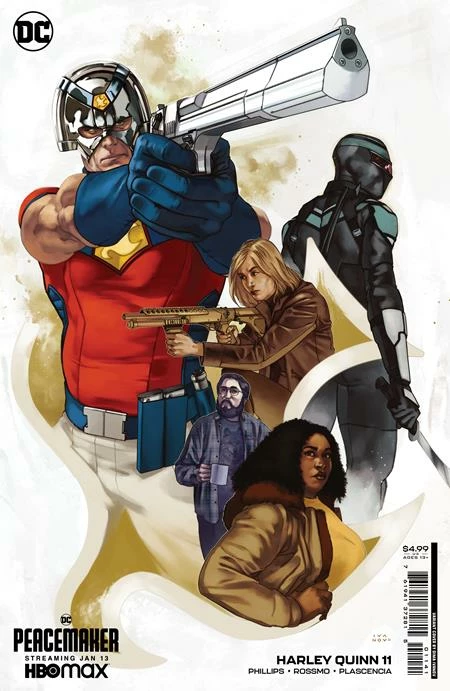 DC COMICS HARLEY QUINN #11 CVR C DIMA IVANOV PEACEMAKER CARD STOCK VAR 1 DC COMICS HARLEY QUINN #11 CVR C DIMA IVANOV PEACEMAKER CARD STOCK VAR